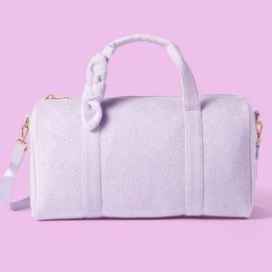 Stoney Clover Lane x Target Purple Terry Cloth Duffle Bag